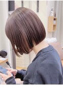 ボブ前髪カット髪質改善銀座