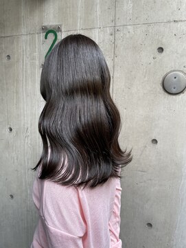 ニコフクオカヘアーメイク(NIKO Fukuoka Hair Make) 福岡天神/大人かわいい赤み消しカラー/ハイライト/前髪カット