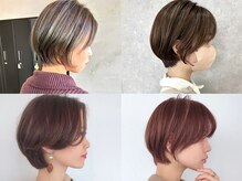 ふんわりシルエットで、横顔まで美しく。成城学園前で叶う、お洒落ショートボブ。