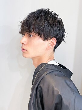 フラッグヘアー 博多駅前店(Flag HAIR) メンズマッシュショートツイストスパイラルパーマ博多