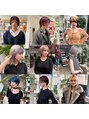 ウーフ(U-fu) ハイトーンカラーとカットの組み合わせも人気です◎