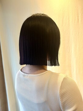 ココカラヘアー ニコ(cococara hair nico) 切りっぱなしボブ/トリートメント/髪質改善/ボブ/顔まわりカット