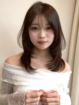 ケーツー エソラ池袋店(K-two) レイヤーカット*ミディアムレイヤー*顔周りカット*髪質改善