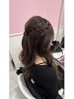 ホワイト 栄駅店(White) 編み込み残しハーフ