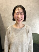ヘイリー(HAILEY)&nbsp;【大人ナチュラルボブ×黒髪】20代30代40代