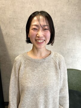 ヘイリー(HAILEY) 【大人ナチュラルボブ×黒髪】20代30代40代