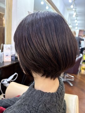 シャンプーボーイアネックス(SHAMPOO BOY Annex) まとまるショートボブby ERINA