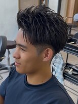 エルマーク 松山(L-MARK) スパイキーショート/アップバング/フェード/mem's/眉毛