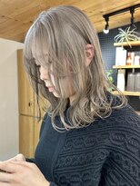 KILLA神戸三宮元町 ダブルカラー/ブリーチデザインカラー/ブリーチなしダブルカラー&nbsp;デザインカラー/ハイライト/ブリーチなしダブルカラー[神戸]
