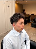 スパイキーショートパーマ