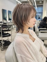 ダブルトーキョー シブヤ(W-TOKYO SHIBUYA)&nbsp;小顔ハッシュカットネオウルフフェイスレイヤー20代30代40代