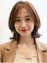 リエル(LIERU) ボブレイヤーで小顔にみせる