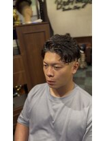 ブロートーキョーバーバーショップ 神田2nd(Bro Tokyo BARBERSHOP)&nbsp;ナチュラル2ブロックミドルフェード！