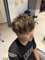 アース オーセンティック 新浦安店(EARTH Authentic)&nbsp;メッシュ×シャドウパーマ
