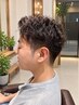 【メンズ限定】メンズカット+カラー+高濃度炭酸泉[新座/新座駅]