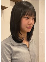 ハーティーモトヤワタ(hearty MOTOYAWATA) 韓国風ハッシュカット