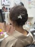 【持込み着付】持込み着付け(お太鼓)+オーダーヘアセット