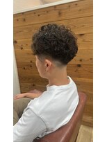 リーク(LEEK)&nbsp;フェードショートパーマ◎