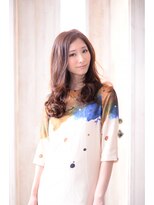 セリオン 調布 つつじヶ丘 調布店(CES LIONS)&nbsp;コーラルベージュ×ウェービーロング　【セリオン】