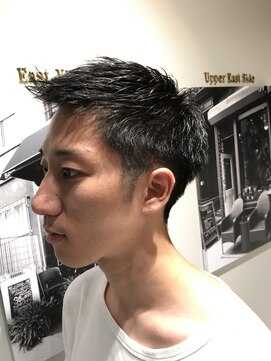 リバレッジ 広尾(Leverage) バーバー風ビシカジ刈り上げショート