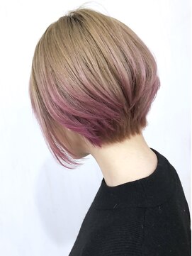 メリー(merry craftsman's factory) フリンジピンクボブ