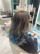 ワクヘアー(WaKu hair)&nbsp;鬼滅の刃☆伊之助カラー　グレイアッシュ