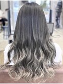 シルバーグレージュグラデーション
