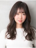 【Riviera西日暮里】シースルーバングゆるふわウェーブ【草薙】