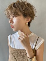 パーク(PARK)&nbsp;【PARK】シアーベージュ×ニュアンスマッシュ