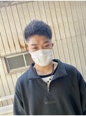 ゆるツイストスキンフェードアップバングベリショ【BLAZE 大庭】