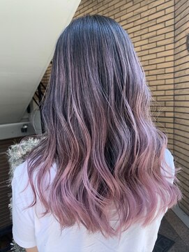 ラフ 難波店(LAFF) #黒髪#ボブルフ#ネビージュ#小顔#ワンレン