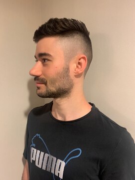 ヘアーアンドメイクアップ ケー インターナショナル 神楽坂(Ke' International) メンズフェードカット