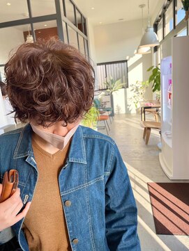 ヘッズ 高木瀬店(HEADS) マッシュパーマ