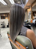 サニー 渋谷(SUNNY) グレーベージュニュアンスカラーアッシュミルクティー