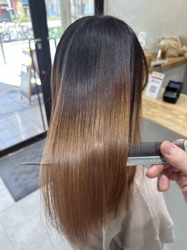 フェリア 松山(Feria) 【Feria松山】髪質改善ストレート☆本宮