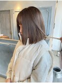 [loje]ベージュ×ボブ