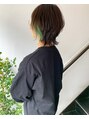 ボンドヘアーアンドスタイル(bond hair&style)&nbsp;さりげないインナーカラーで気分をあげましょう。