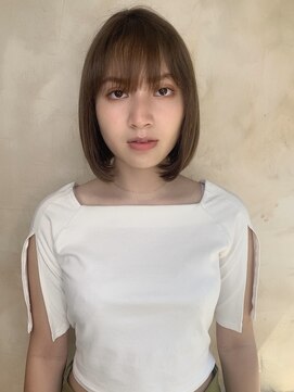 ニスル センター南店(NISURU) 似合わせカット/大人ガーリー/ダークアッシュ/着物/センター南