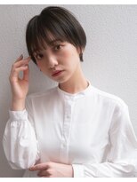 ティアラ 桜木町(TIARA) 大人可愛いマッシュショート20代30代40代シースルーバング