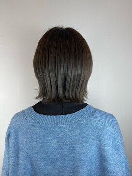 ヘアデザイン アンジェロカフェ(Hair Design Angelo cafe) 透明感アッシュグレー