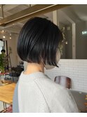 黒髪ボブ