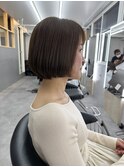 愛され顎ラインボブアンニュイ色気色っぽボブウェーブボブ