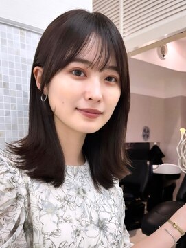 アンフィニー 銀座(ANFINI) レイヤーカット/前髪カット/くびれヘア/ウエットヘア/髪質改善