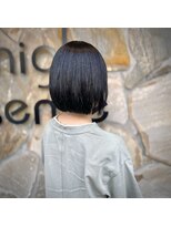 ナチュラルハイセンス 本店(natural high sense)&nbsp;前下がりボブ×シークレットブラウン　似合わせカット/町屋駅