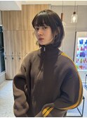 抜け感◎レイヤーボブ