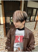 耳だしショート