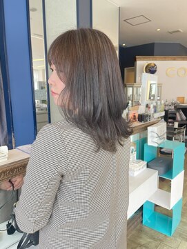 コワファースト 大分(COIFF1RST) ハイトーン!アッシュグレージュカラー