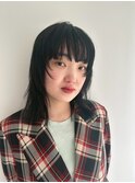 ミディアムレイヤーカット