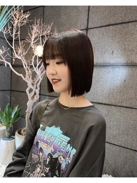 ゼスト フィーノ(ZEST fino) 【中野花純】酸性ストレート×ボブ