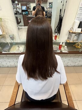 ヘア ルミナス バイ フォルテ(HAIR LUMINAS by FORTE) ココアブラウン/艶カラー/藤枝/髪質改善